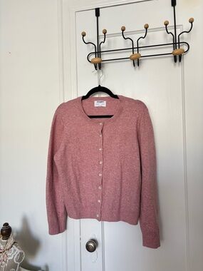 Old Navy | Baby Pink Button-Up Soft Cardigan | XLP